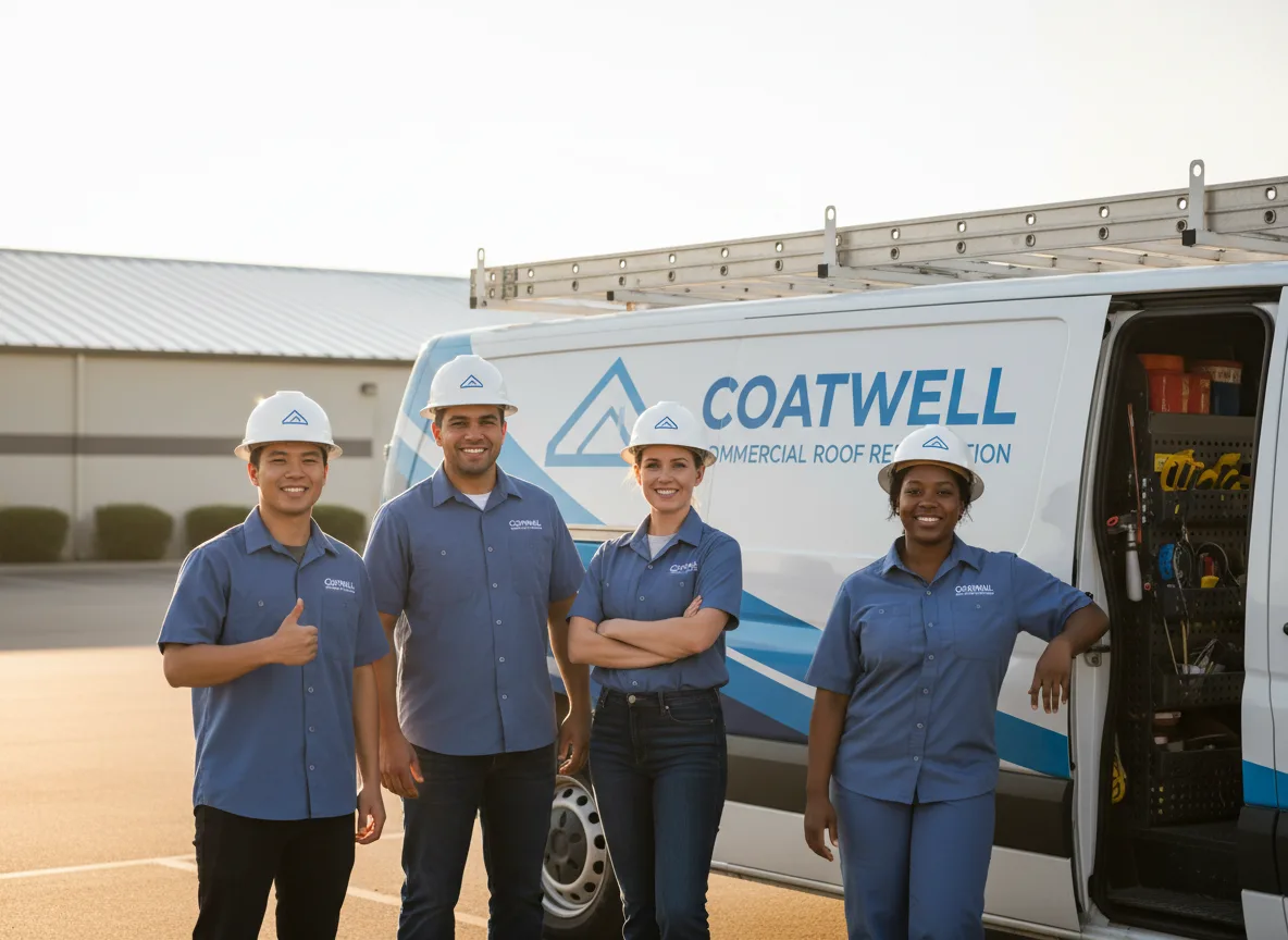 Commercial roof coating company in Cleveland, MO